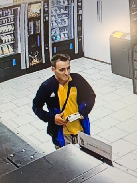 So sieht der Verdächtige aus. Die Polizei ersucht um sachdienliche Hinweise.