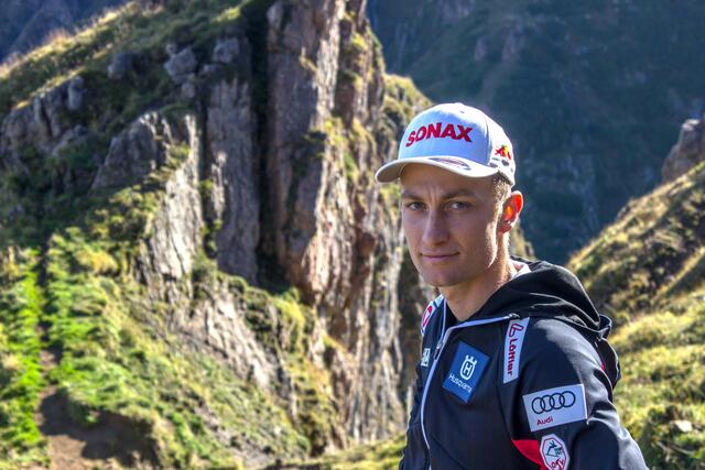 Felix Leitner verbrachte im Sommer auch viele Trainingsstunden am Berg in seiner Wahlheimat, dem Pillerseetal.