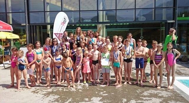Heute kann sich der Schwimmverein Reutte über eine stattliche Zahl an jungen Mitgliedern erfreuen.