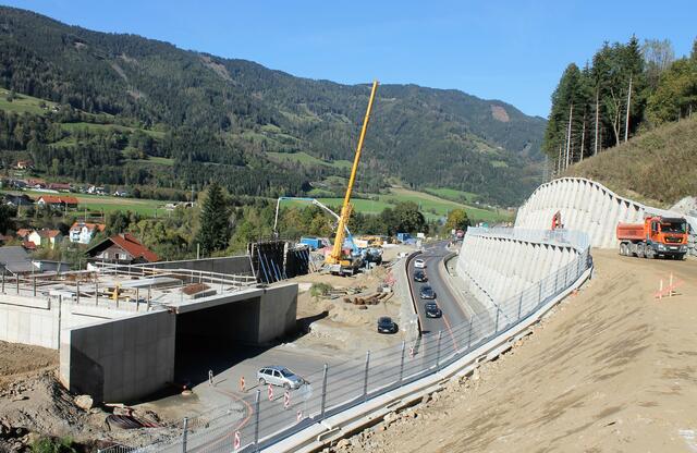 In Unzmarkt bereits realisiert, wurde der weitere Ausbau der S37 bis nach Kärnten gestoppt.