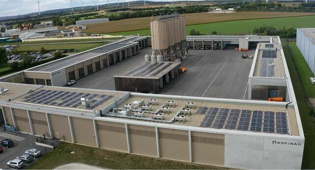 Photovoltaikanlage der ASFINAG Autobahnmeisterei in Bruck an der Leitha
