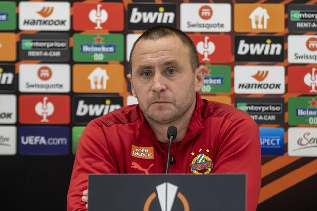 Rapid-Legende Steffen Hofmann ist als Interimstrainer für die Mannschaft veranwortlich: "Wir müssen Mut an den Tag legen."