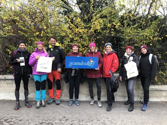 Bei der Klima-Fitnesswanderung tankten die Teilnehmer gut gelaunt Energie an der frischen Luft. | Foto: gesundesdorf