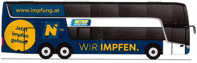 Der Impfbus macht Halt im Bezirk Scheibbs.