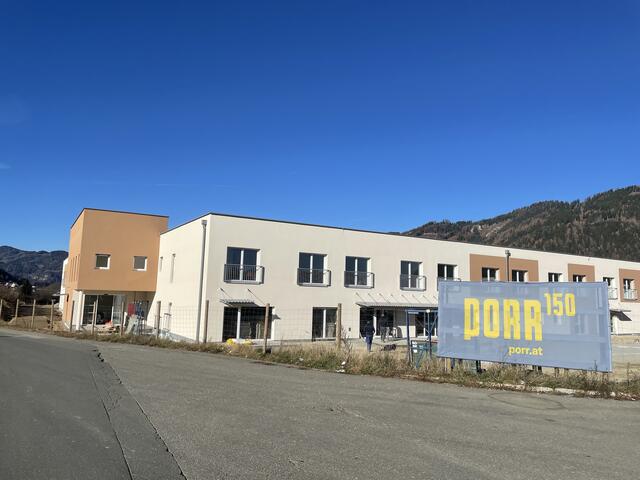 Die Bauarbeiten beim Seniorenhaus Rothenthurm schreiten voran. | Foto: Verderber