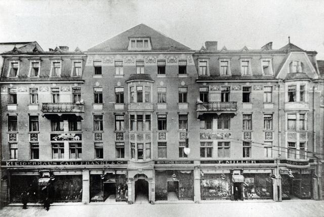 Miller Geschäft um 1910