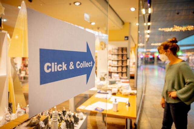 Auch Click&Collect Angebote sind im SILLPARK verfügbar.
