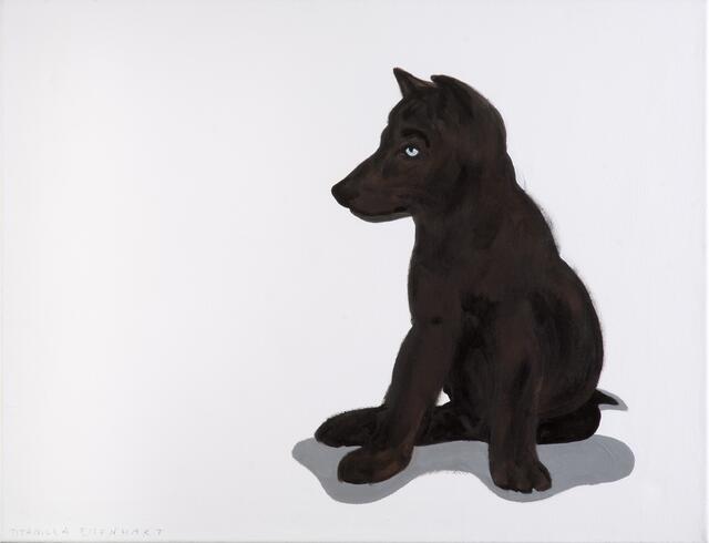 Titanilla Eisenhart, „Selma“, 2000, Acryl auf Leinwand