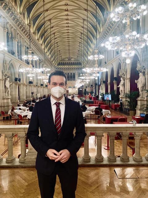 Sascha Obrecht wird am 2. Dezember zum Bundesrat angelobt.