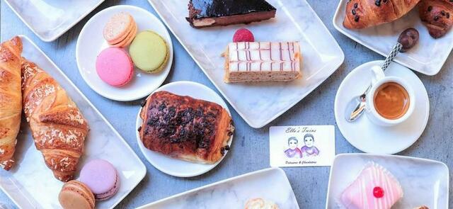 Naschkatzen kommen bei Ella's Twins am Vorgartenmarkt, Stand 13, auf ihre Kosten. Kuchen, Schnitten oder Törtchen gibt es auch in veganer Variante.