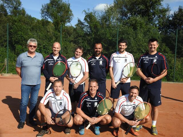Die 35+ Herren erreichten in der Landesliga A Platz drei