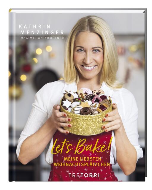 Buchpreis für "Let's Bake" für Kathrin Menzinger.