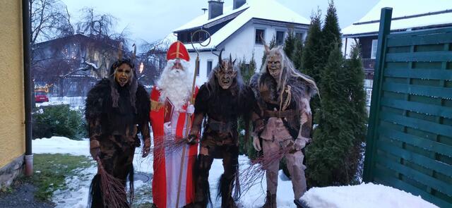 Am Millstätterberg werden zwei Gruppen der Perchtengruppe von 

Haus zu Haus gehen. | Foto: privat