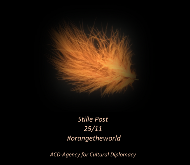 art4orange Stille Post 25/11
#orangetheworld | Foto: Tatjana Christelbauer