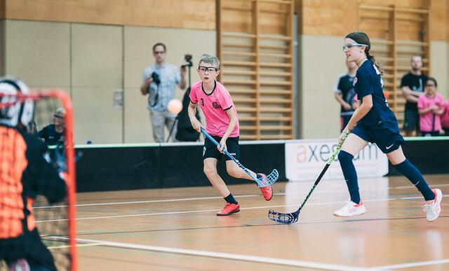 Floorball ist eine junge Sportart ist eine Mischung aus Feld- und Eishockey | Foto: FCB Dragons