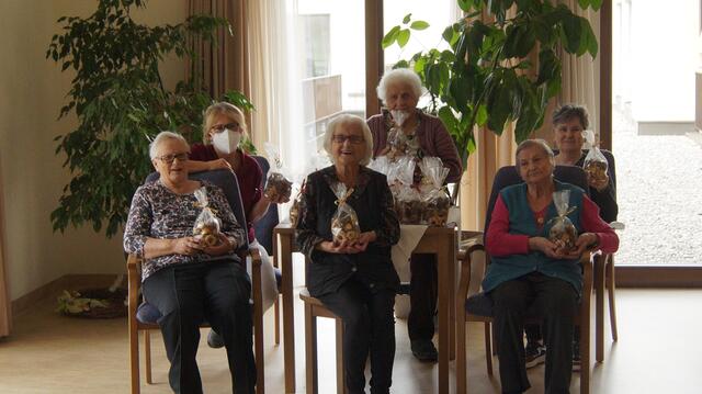 Die Bewohnerinnen haben in den letzten Wochen fleißig Kekse gebacken. | Foto: Wie daham…“ Generationenpark Waidmannsdorf