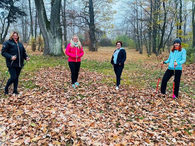 Waltraud Schranz, Julia Wagentristl, Tanja Stöckl und Carina Laschober-Luif engagieren sich für die Aktion "Schritt für Schritt gegen Gewalt".