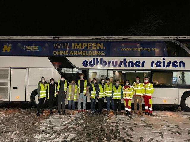Impfbus in Rabenstein: Insgesamt wurden 425 Impfungen in Rabenstein verabreicht.