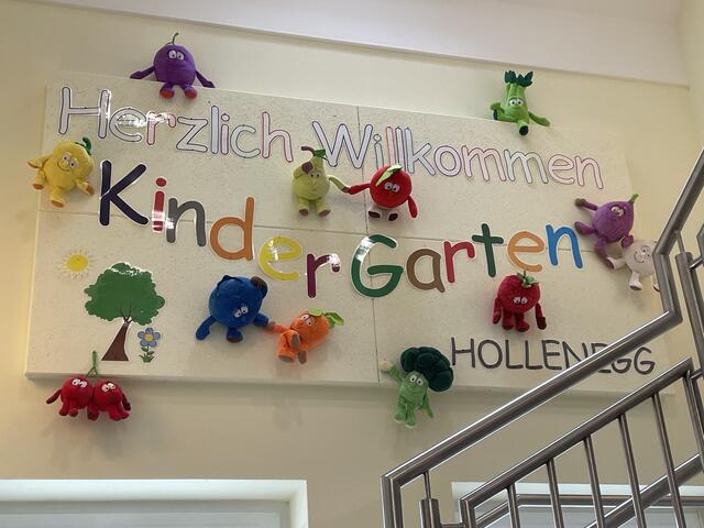 Herzlich willkommen im Kindergarten Hollenegg | Foto: Susanne Veronik