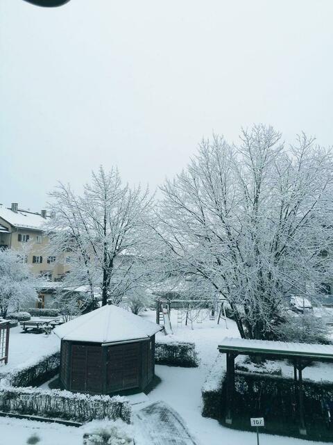 Auch in Wattens hat der Winter seine Spuren hinterlassen. | Foto: Privat