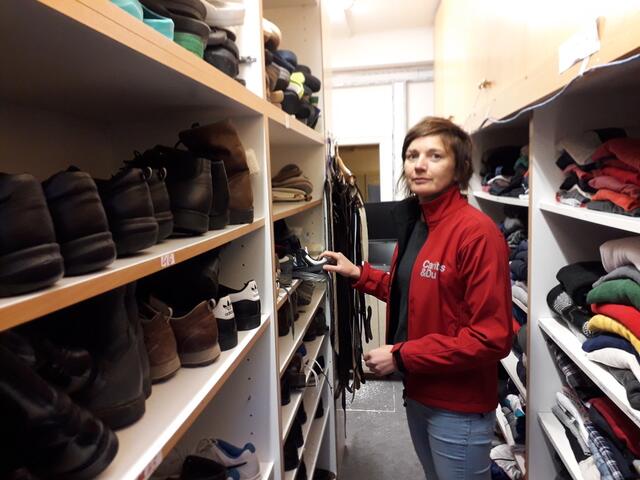 Auch im Lockdown sind Elisabeth Pichler und Ihre Kolleginnen und Kollegen für wohnungslose Männer da | Foto: Matthias Klampfl