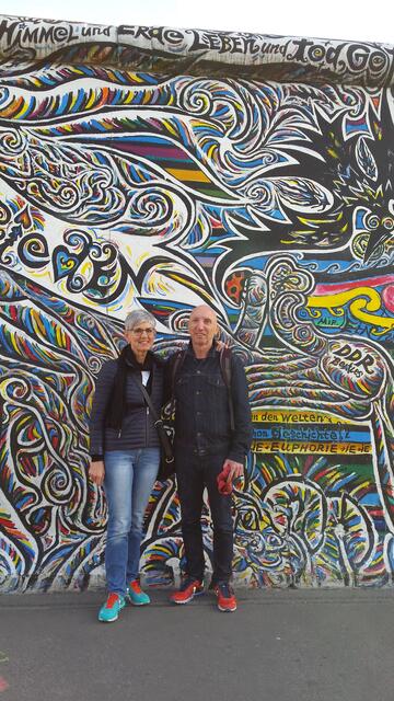 Obmann von Kunst und Kultur Raab Rudi Woetzlmayr mit Vorstandsmitglied Johanna Wagner.