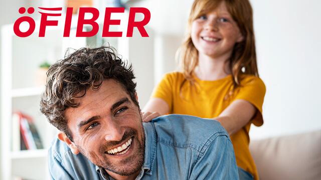 Zuverlässiges, leistungsstarkes und 100%iges Glasfaser-Internet mit öFIBER.
