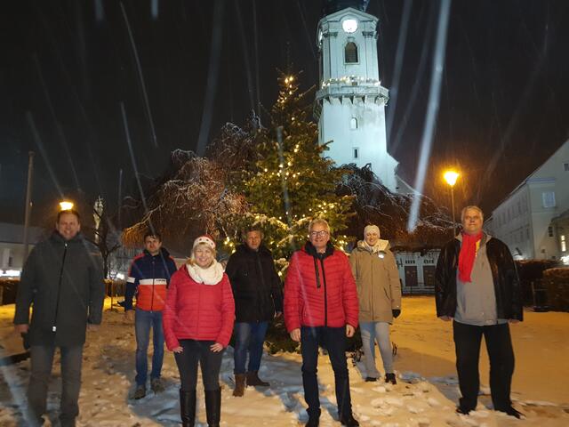 Rainer Windholz, Josef Newertal, Lisa Miletich, Roman Brunnthaler, Gerhard Weil, Sabine Simonich und Didi Kuscher