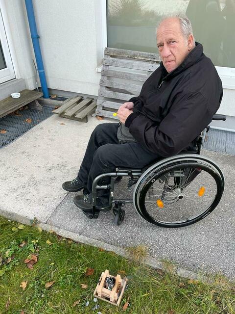 Helmut A. Puritscher erfand das Öko-Lagerfeuer bereits zur Jahrtausendwende.