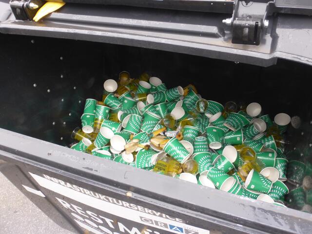 Zitat Pressekonferenz: "Zusätzlich versuchen wir den entstehend Müll so umweltfreundlich wie möglich zu halten..."

Vielleicht gibt es ja auch eine andere Mülltonne - für diesen Müll, die besser geeignet ist...?