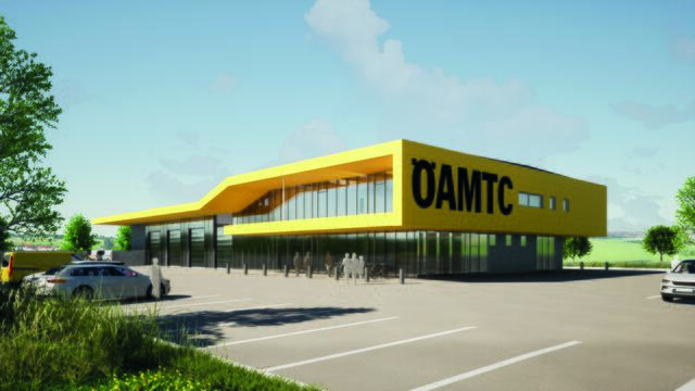 Der neue moderne ÖAMTC-Stützpunkt soll im Frühjahr 2023 fertig sein.