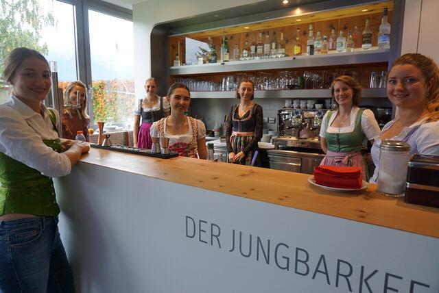 Studierende des Bachelorstudiums Berufsbildung Ernährung bei der Prüfung zur Jungbarkeeperin im vergangenen Jahr. | Foto: PHT