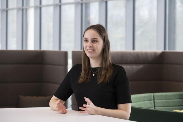 ÖH-Vorsitzende Vanessa Fuchs wünscht sich eine rasche Rückkehr der Studierenden an die JKU. | Foto: ÖH JKU
