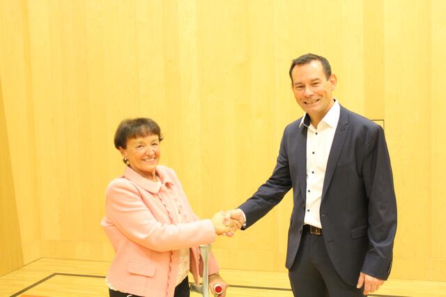 Angelobung von Königswiesens Bürgermeister Roland Gaffl. | Foto: BRS/Roland Wolf