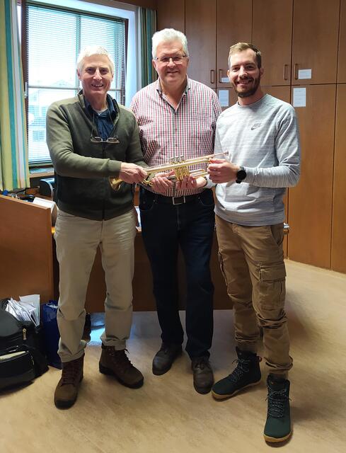 Stefan Reiter, Sepp Gandler und Alexander Wartner. | Foto: LMS Brixental