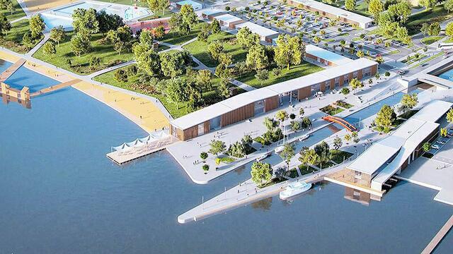 Das geplante Großprojekt in Fertörákos bereitet auf der  burgenländischen Seite des Neusiedler Sees Sorgen.  | Foto: Sopron-Fertő Touristikentwicklungs-AG
