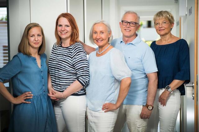 Das Team von Vera und Günter Ranftl arbeitet seit Anfang Juli unter einem Dach.