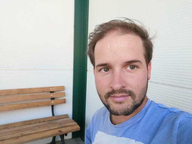 Lernt gerne vom Großvater: Gemüsebauer Armin Lenz. | Foto: Privat