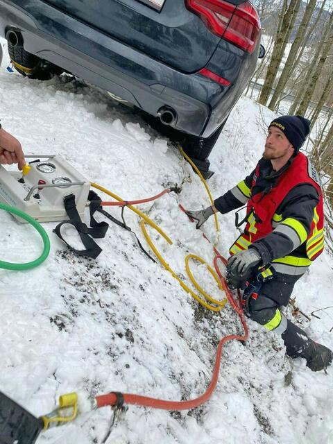 Die FF Wienerbruck ist dauerhauft im Einsatz. | Foto: Bernhard Hinteregger/FF Wienerbruck