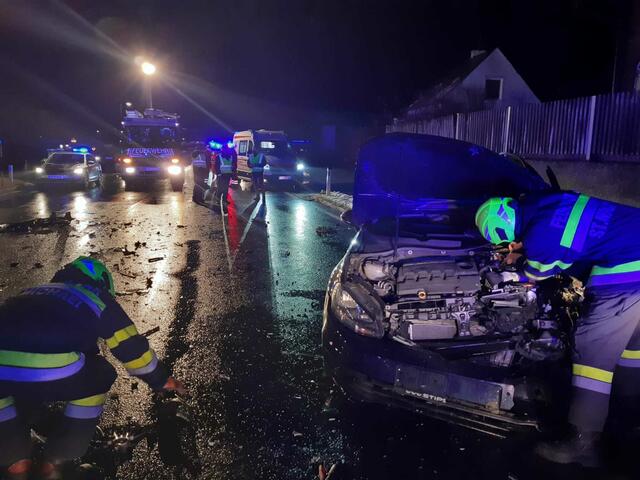 Die B 116 war aufgrund der Unfallaufnahme und Fahrzeugbergung mehr als eine Stunde für den Fahrzeugverkehr total gesperrt. | Foto: FF St. Michael