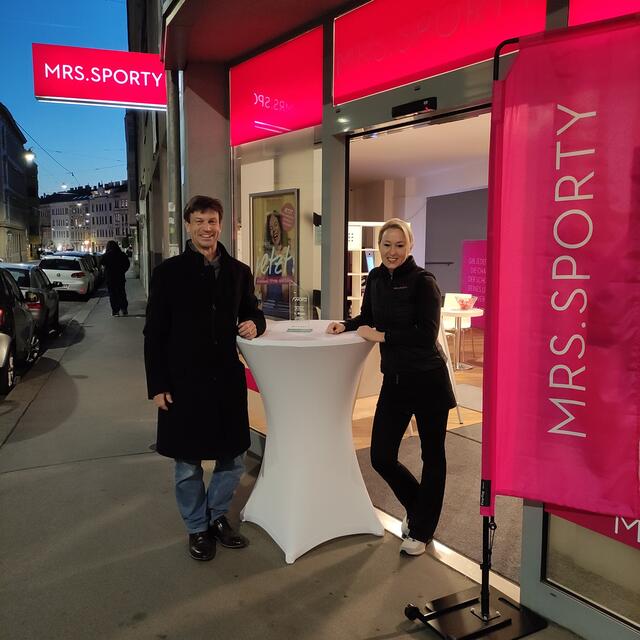 Dieter Holzhammer und Friederike Feike beim Kooperationsgespräch | Foto: Hlozek Mediaconsulting