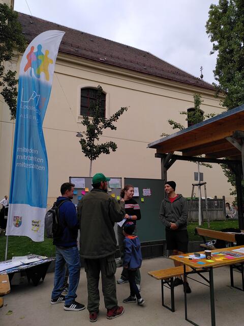 Bereits im Sommer traf sich die Agenda, um Ideen und Inputs zu sammeln, wie man das Lichtental-Grätzel aufwerten könnte. 