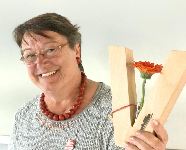 Dankt den rund 800 Mitarbeitern, die sich in der Volkshilfe Steiermark ehrenamtlich betätigen: Barbara Gross, Präsidentin Volkshilfe Steiermark. | Foto: Volkshilfe Steiermark