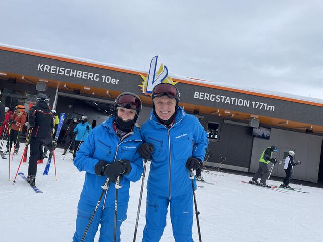 WK-Präsident Josef Herk mit Gattin Valentina. | Foto: Verderber
