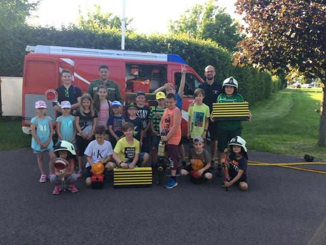 Pilotprojekt: Den Feuerwehr-"Kids" dürfen schon Kinder ab sechs Jahren aus Neuhaus am Klausenbach und den umliegenden Orten beitreten. | Foto: Feuerwehr Neuhaus am Klausenbach