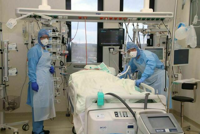 78 Prozent aller Corona-Intensivpatienten in Wien sind gar nicht oder nicht ausreichen geimpft. | Foto: LK Mistelbach