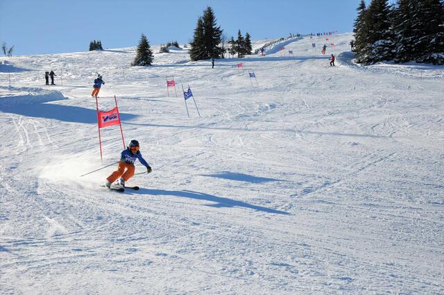 Die Kinder des SC Eitweg/Koralpe sind entweder beim Raiffeisen-Schülercup oder beim Nachwuchscup im Einsatz. | Foto: Privat