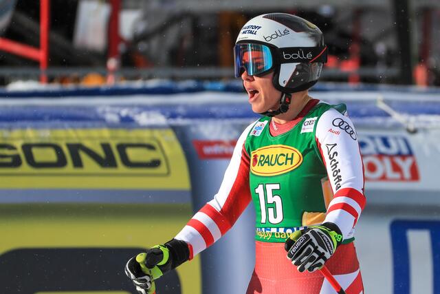 Nici Schmidhofer konnte in Lake Louise wieder strahlen. | Foto: GEPA pictures