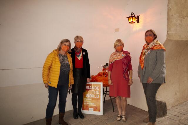 Ingrid Lebersorger, Eveline Tanzer, Ulrike Koller und Karin Emsenhuber