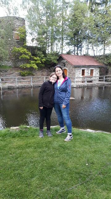 Andrea Essig mit Tochter Magdalena. | Foto: Perndorfer